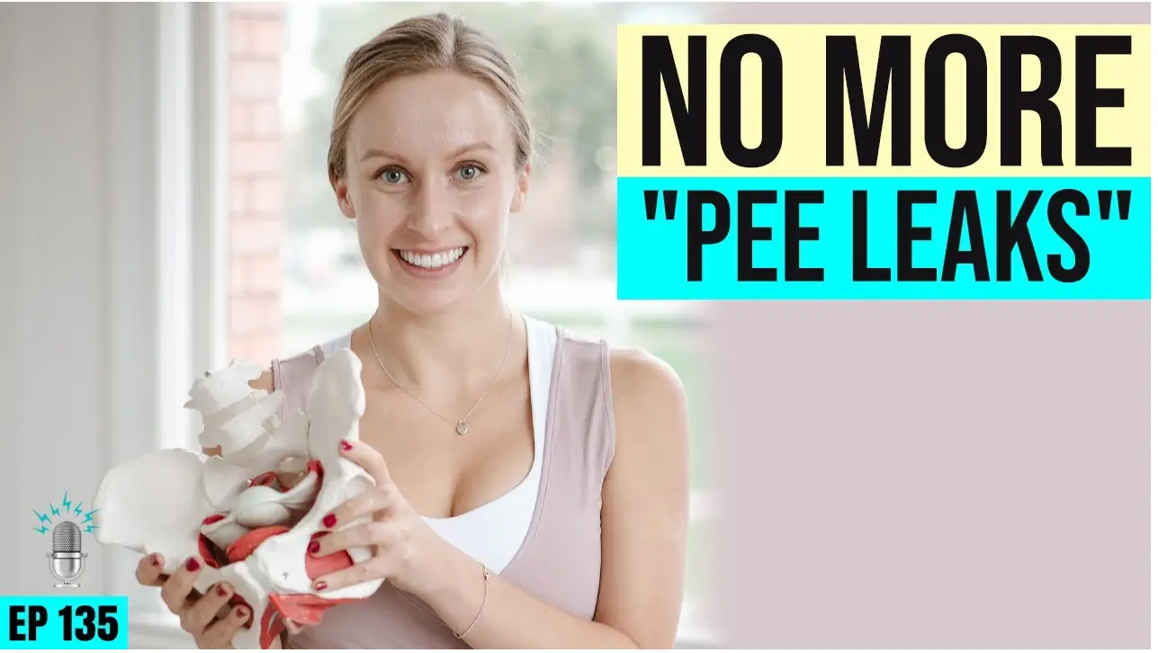 Woman experiencing bladder discomfort.